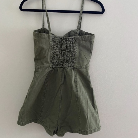 Forever 21 Olive Green Romper - Picture 3 of 3